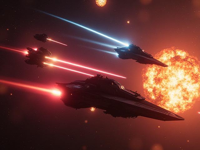अंतरिक्ष युद्ध वीएफएक्स